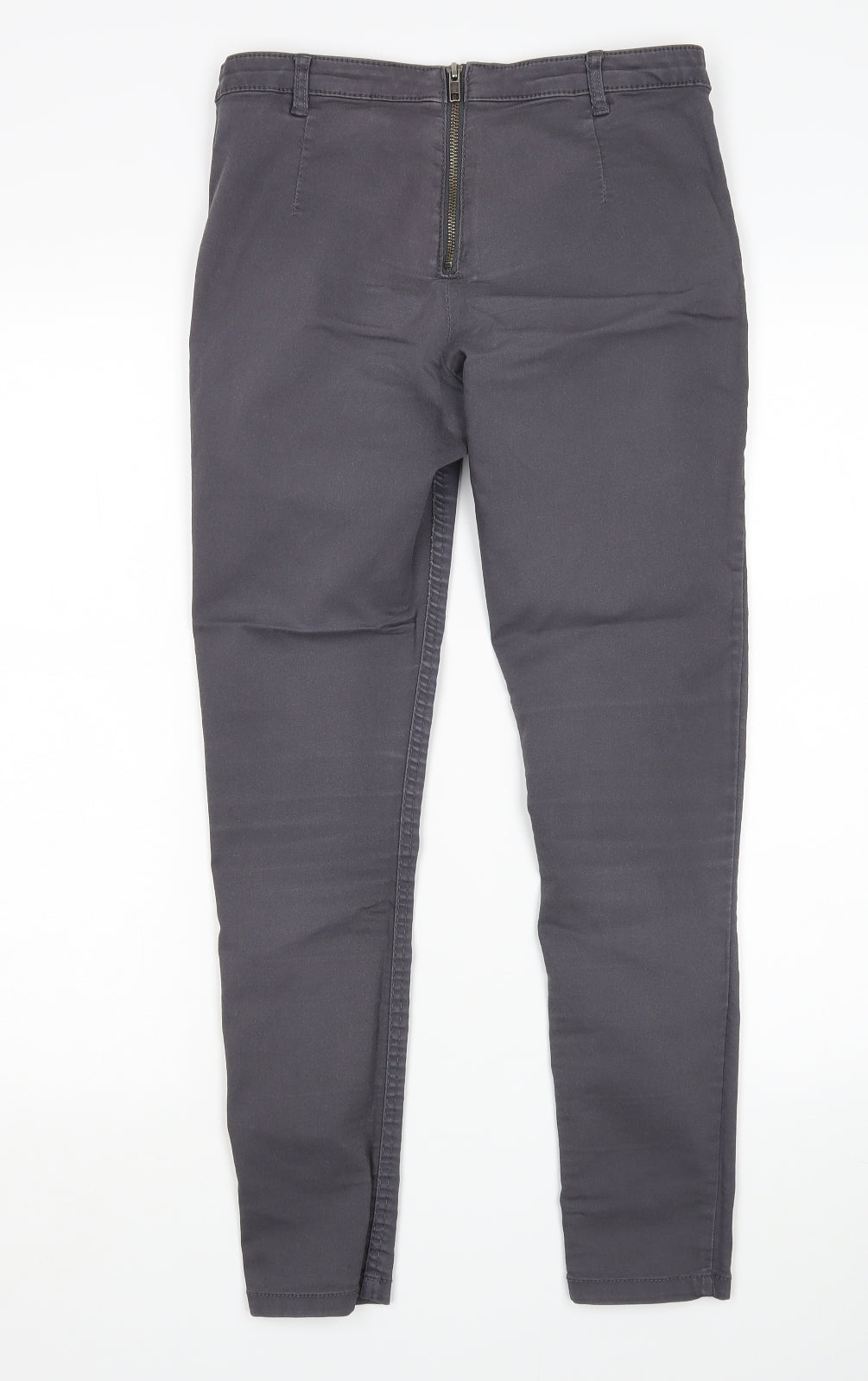 H&M Womens Grey   Skinny Jeans Size 8 L28 in