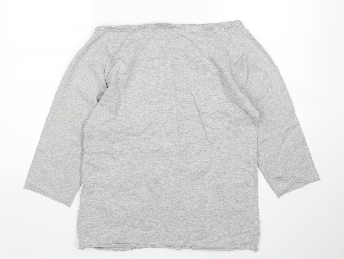 Amplified Womens Grey   Basic T-Shirt Size S