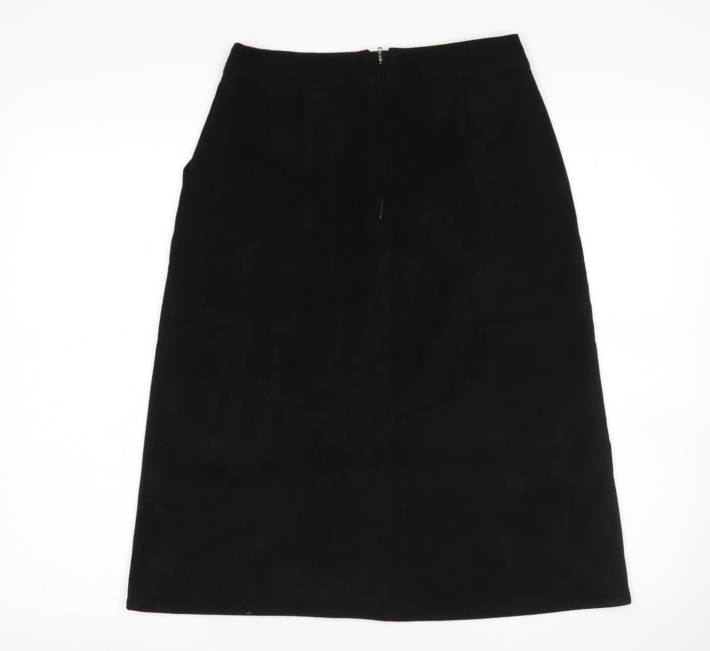 Warehouse Womens Black   A-Line Skirt Size 8