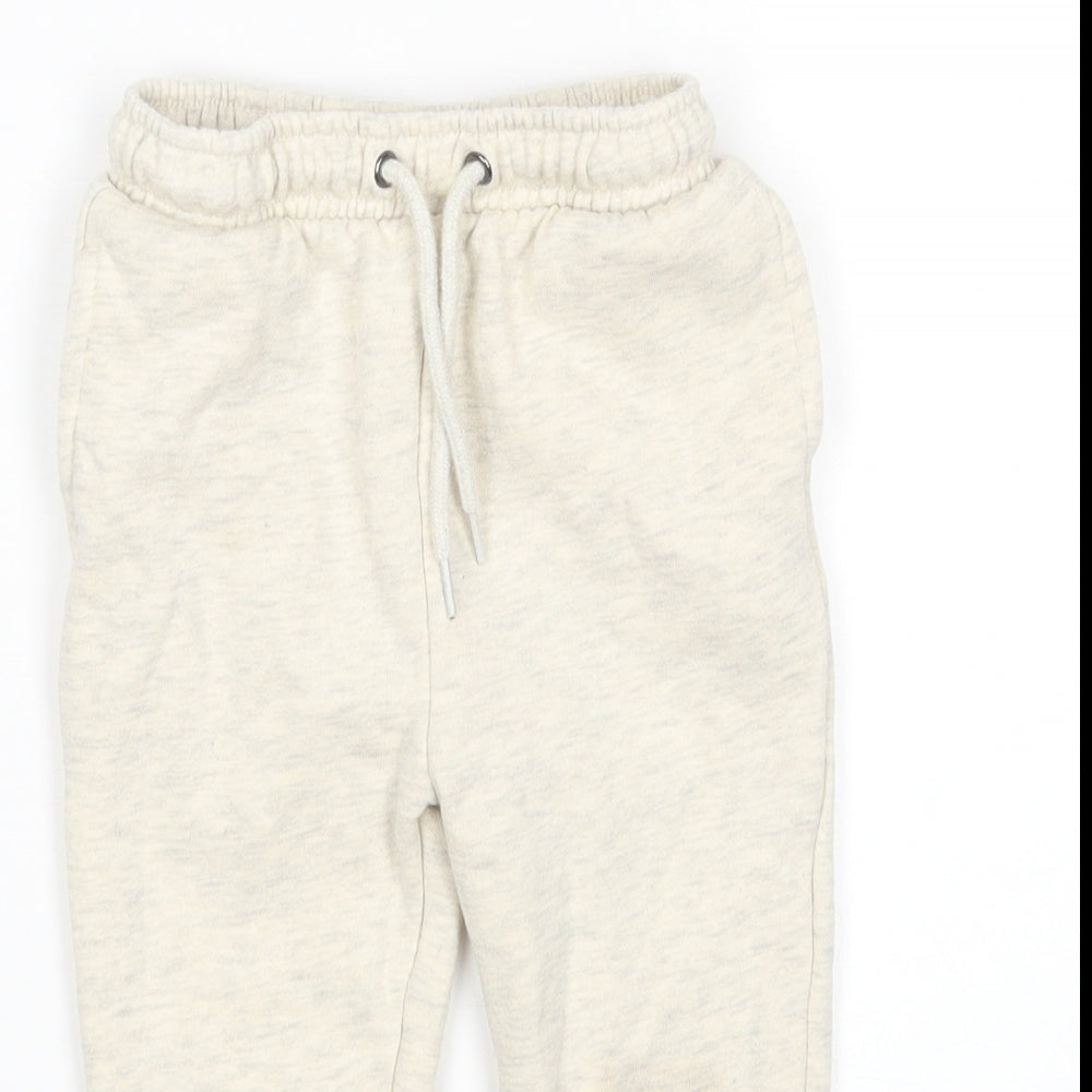 TU Girls Beige   Sweatpants Trousers Size 2-3 Years