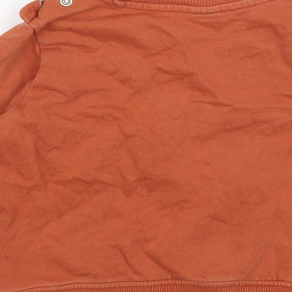 H&M Boys Orange   Pullover Jumper Size 2-3 Years