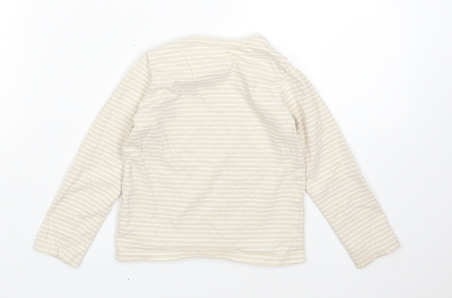 TU Boys Multicoloured Striped  Basic T-Shirt Size 2-3 Years