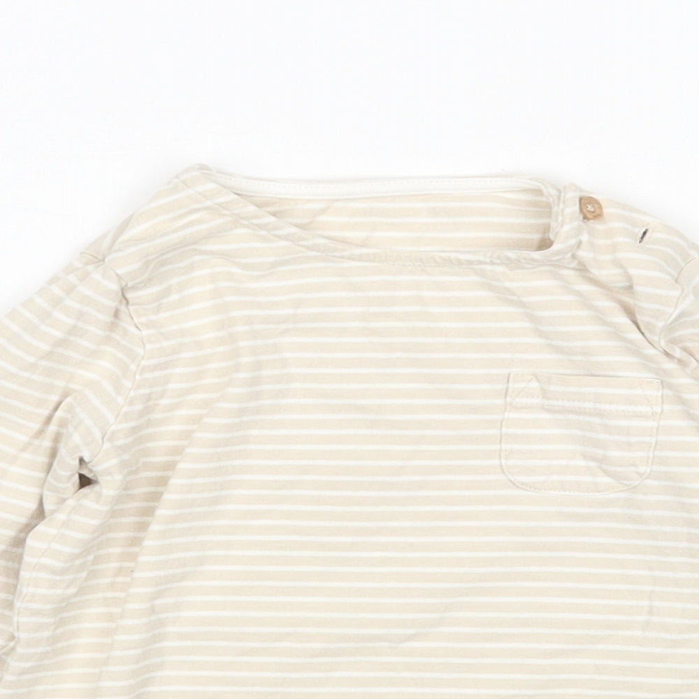 TU Boys Multicoloured Striped  Basic T-Shirt Size 2-3 Years