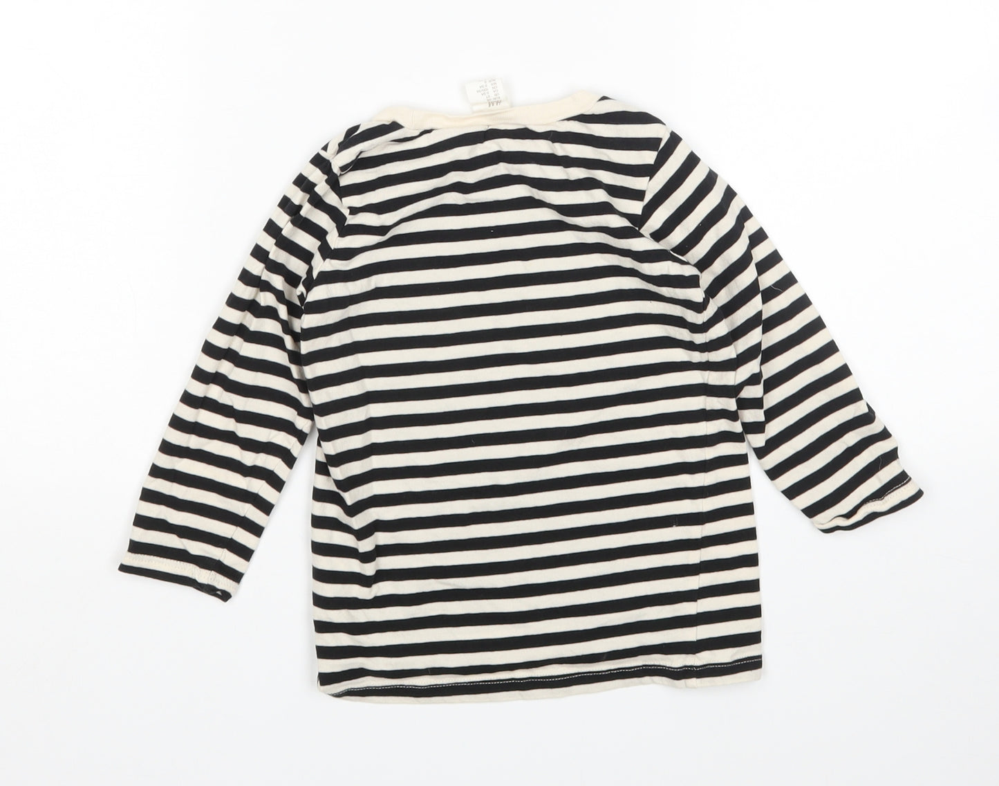 H&M Boys Multicoloured Striped  Basic T-Shirt Size 2-3 Years