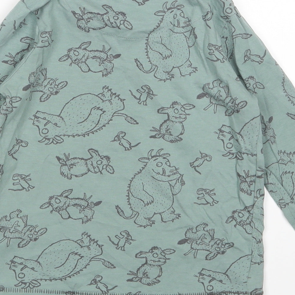 TU Boys Green   Basic T-Shirt Size 2-3 Years  - THE GRUFFALO