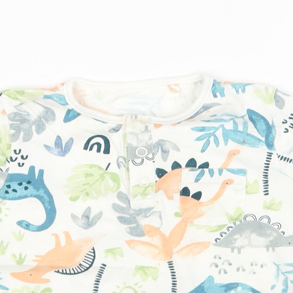 TU Boys Multicoloured   Basic T-Shirt Size 18-24 Months  - Dinosaur
