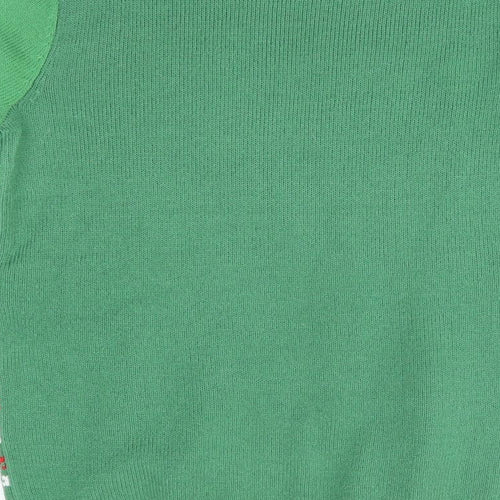 norther pole Womens Green   Pullover Jumper Size S  - christmas