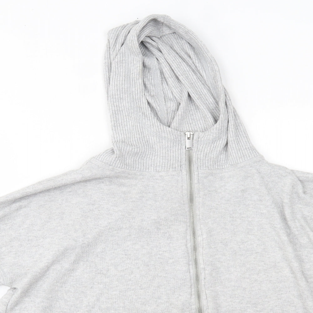 NEXT Womens Grey   Full Zip Hoodie Size 10