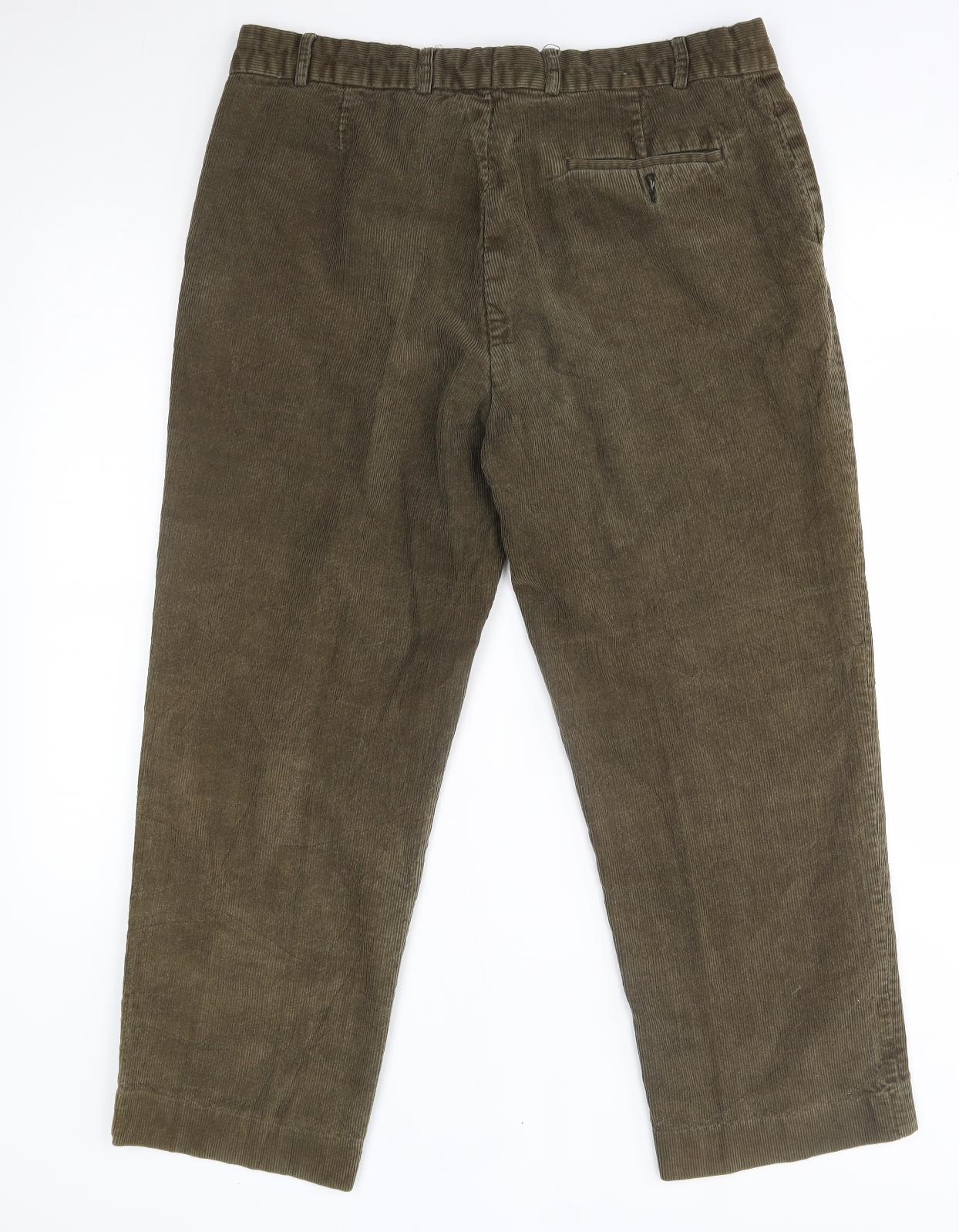 EWM Womens Green   Trousers  Size 38 L29 in