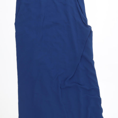 Armani Exchange Womens Blue   Cape Jumper Size 6