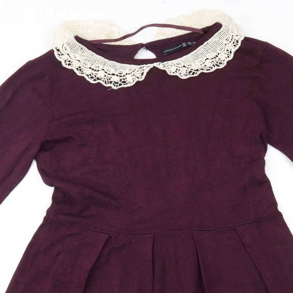 Atmosphere Womens Red   Jumper Dress  Size 10