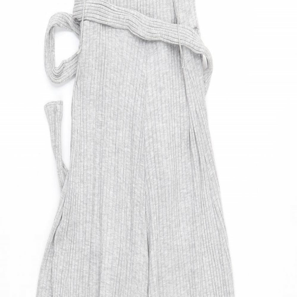 Pull & bear Womens Grey   Dungaree One-Piece Size S L23 in