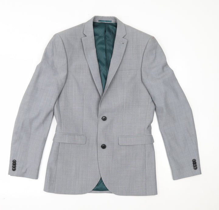 NEXT Mens Silver Jacket Blazer