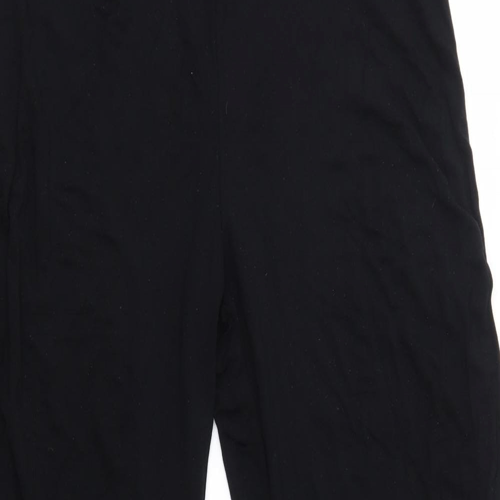 Preworn Womens Black    Lounge Pants Size 30  - elastic waist