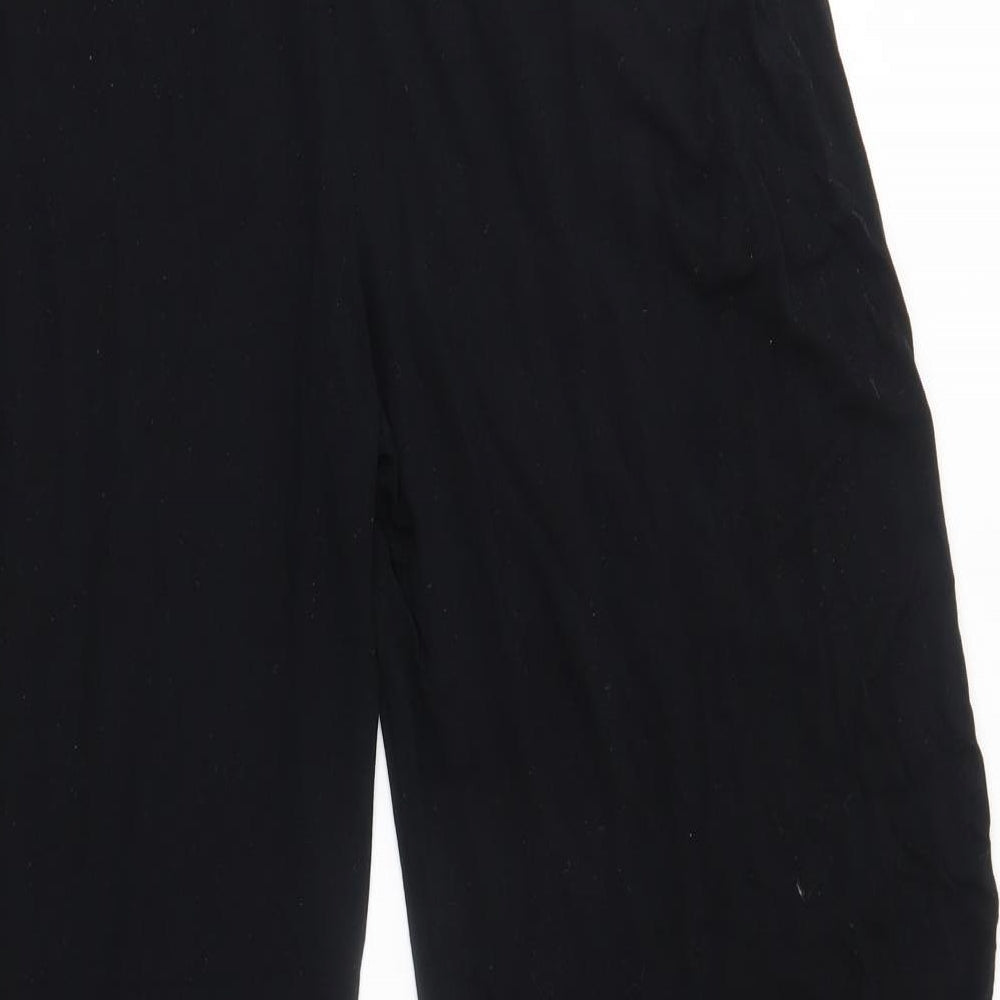 Preworn Womens Black    Lounge Pants Size 30  - elastic waist