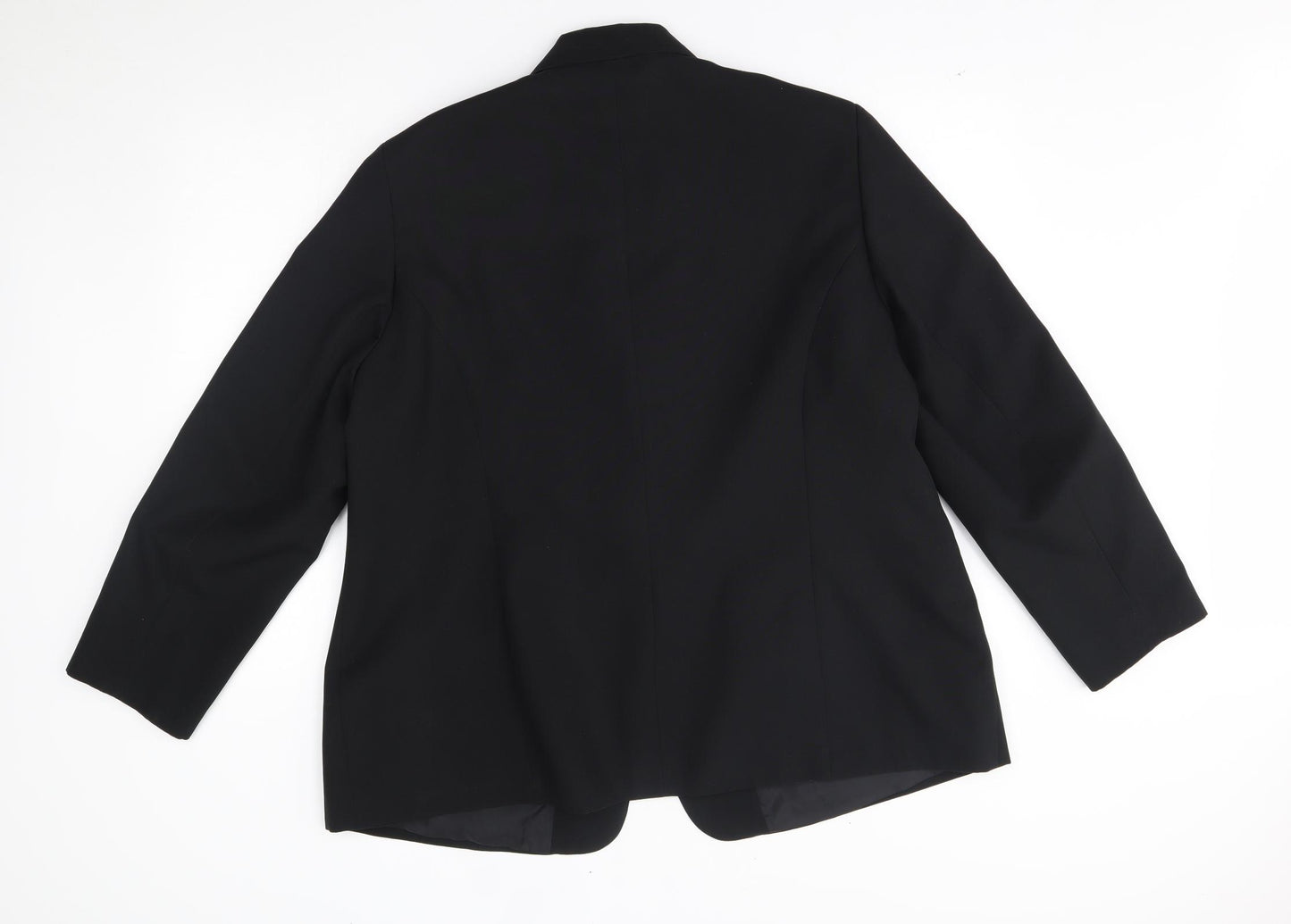 Classics Womens Black   Jacket Blazer Size 22