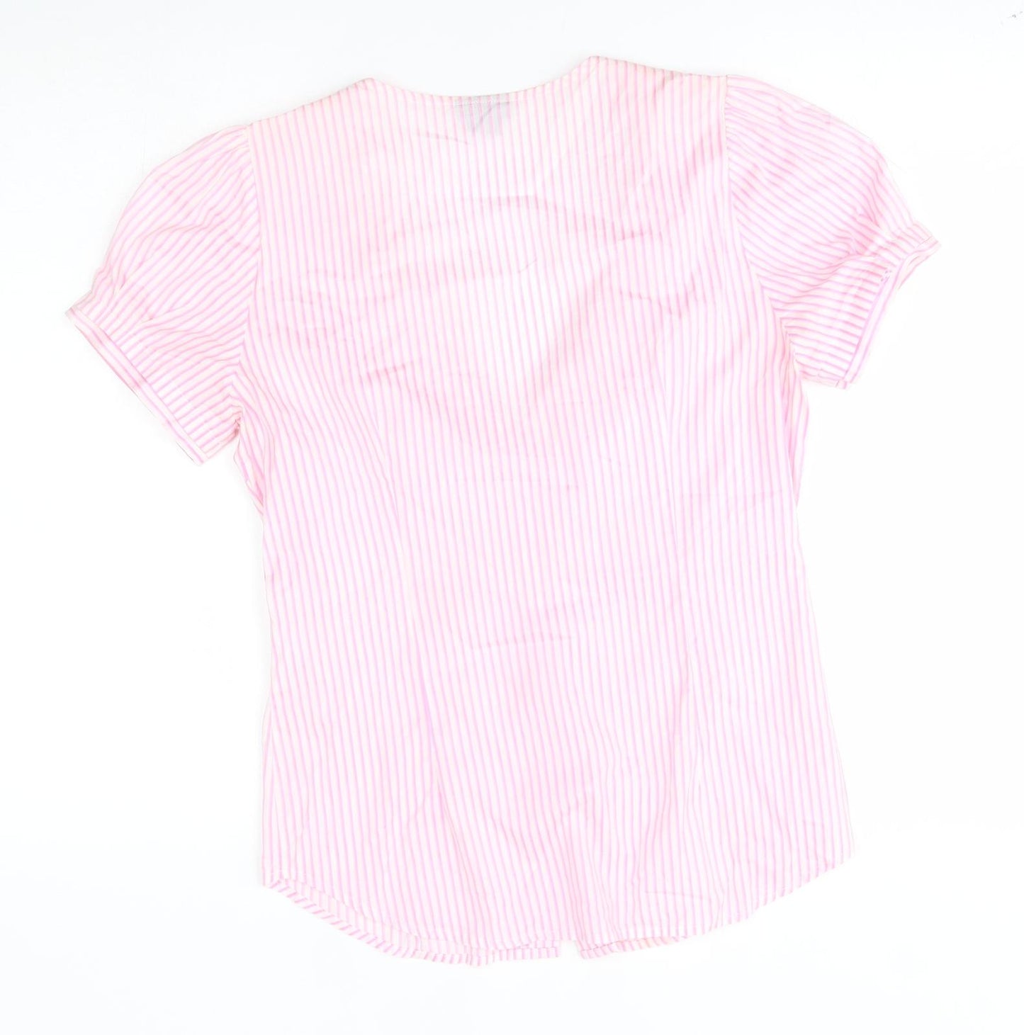 GANT Womens Pink Striped  Basic Blouse Size 10