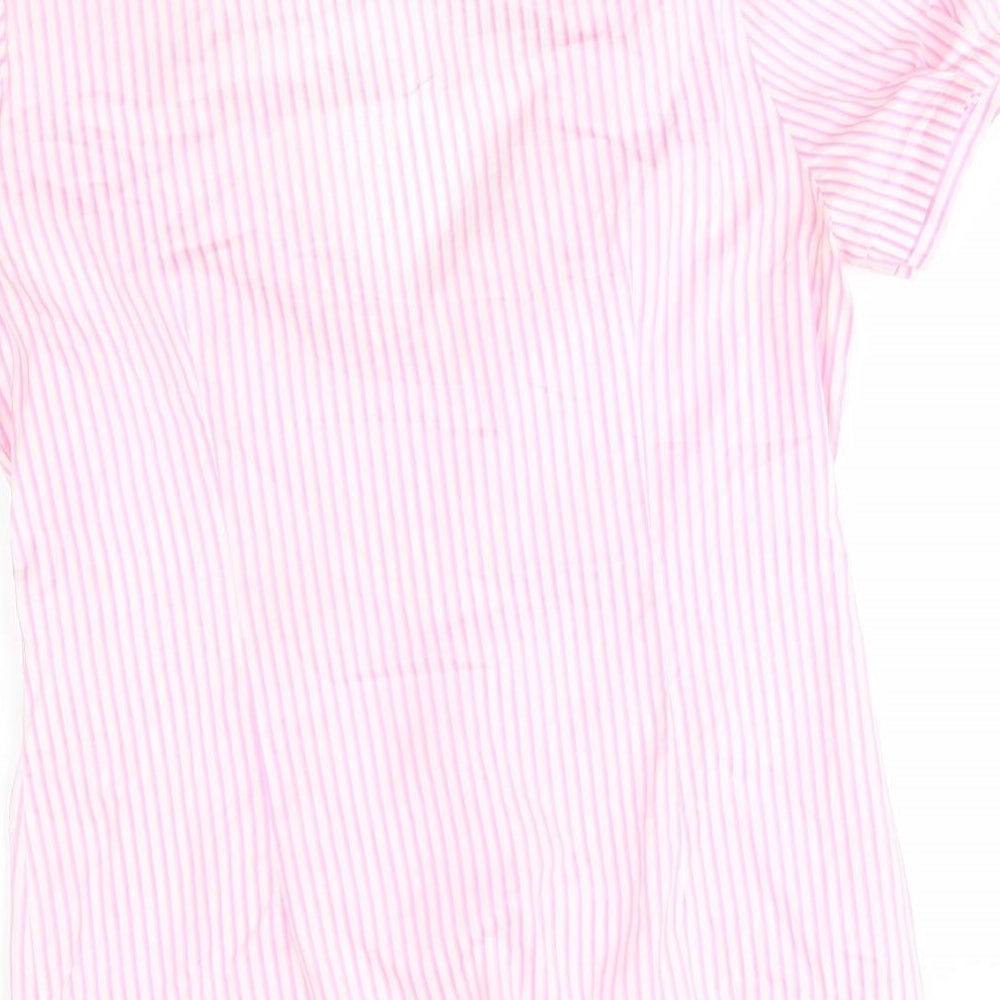 GANT Womens Pink Striped  Basic Blouse Size 10