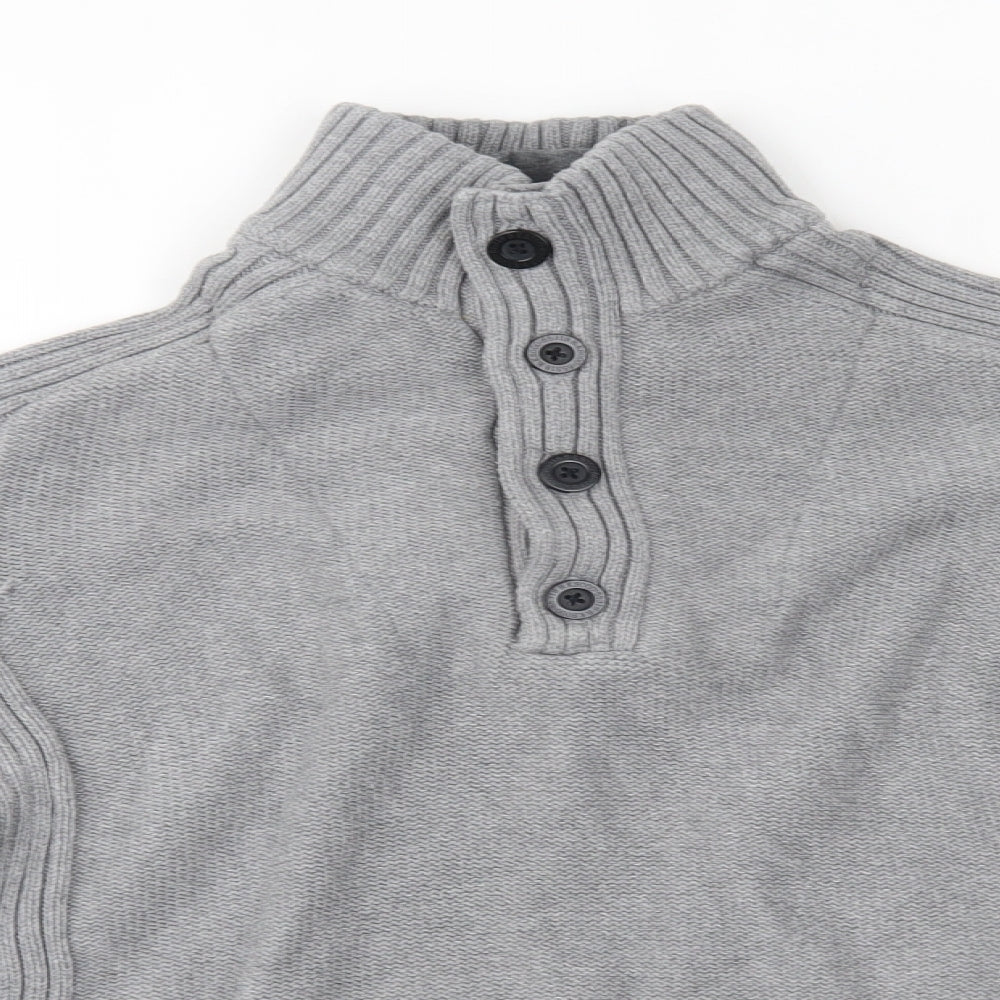 Burton Mens Grey   Pullover Jumper Size L