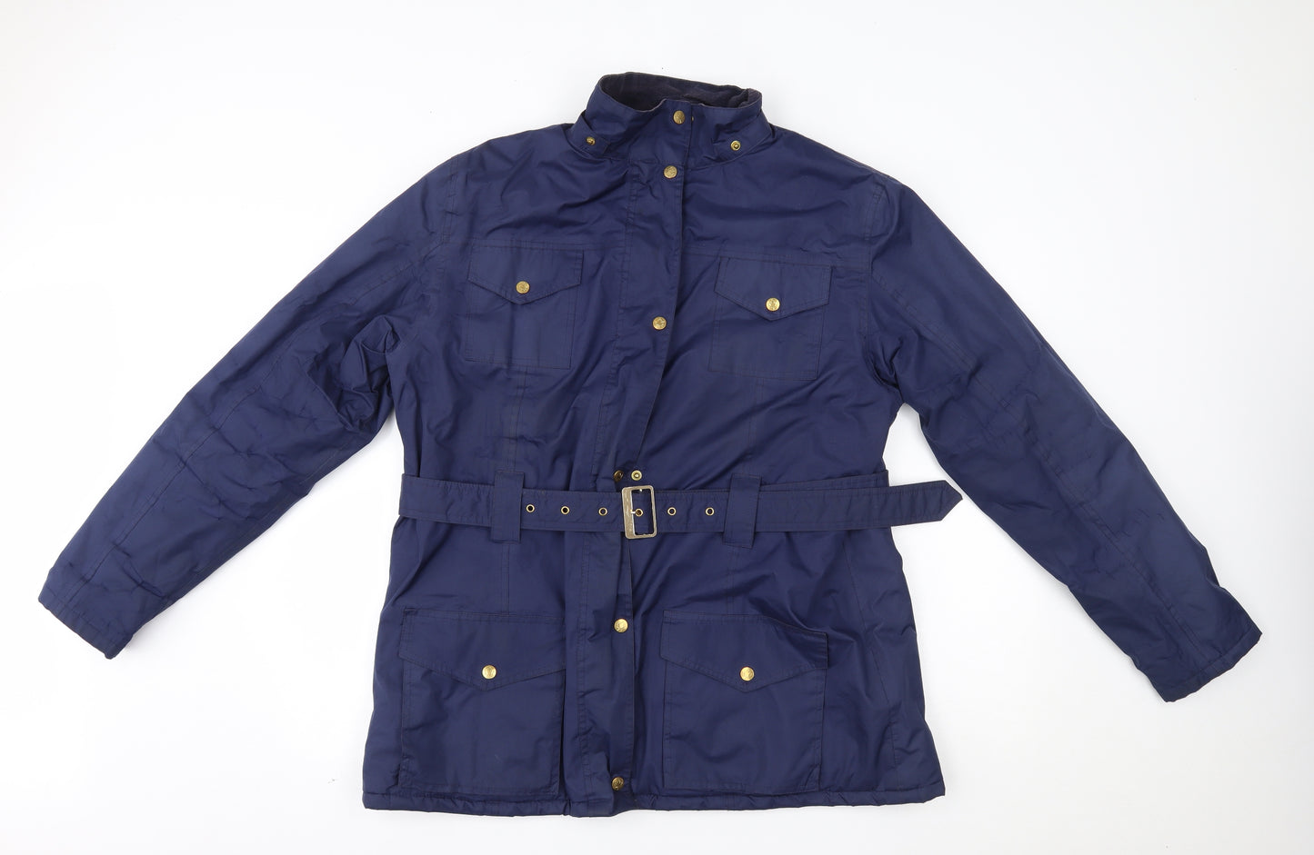 country estate Womens Blue   Overcoat Coat Size 18