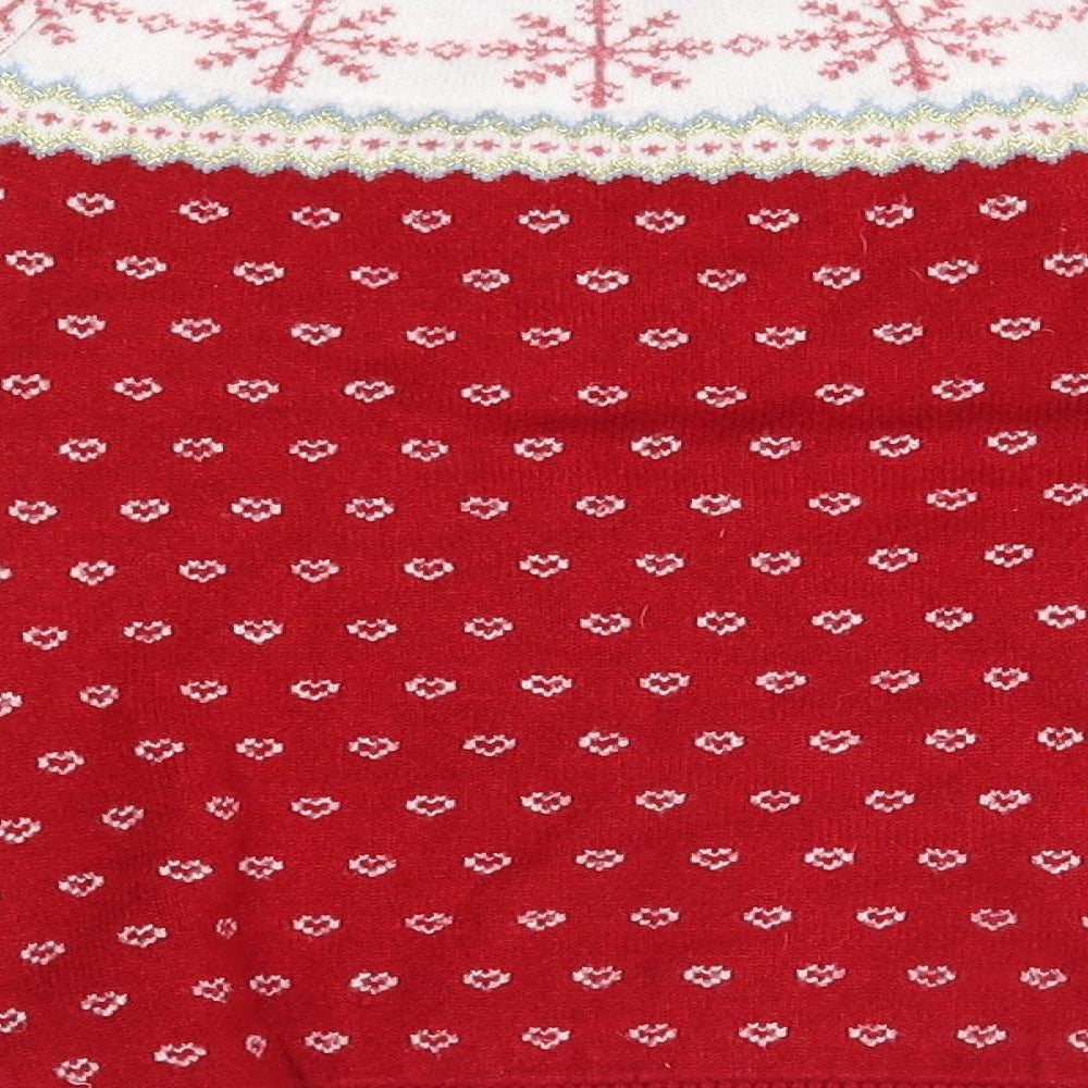 Primark Girls Red   Pullover Jumper Size 9-10 Years  - Christmas