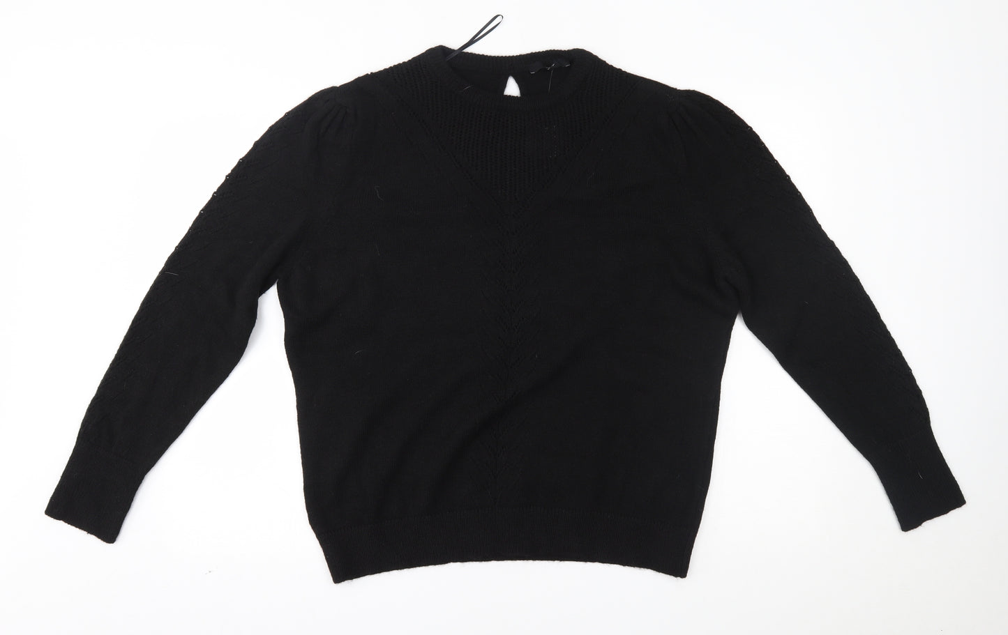 NEXT Womens Black   Pullover Jumper Size 20
