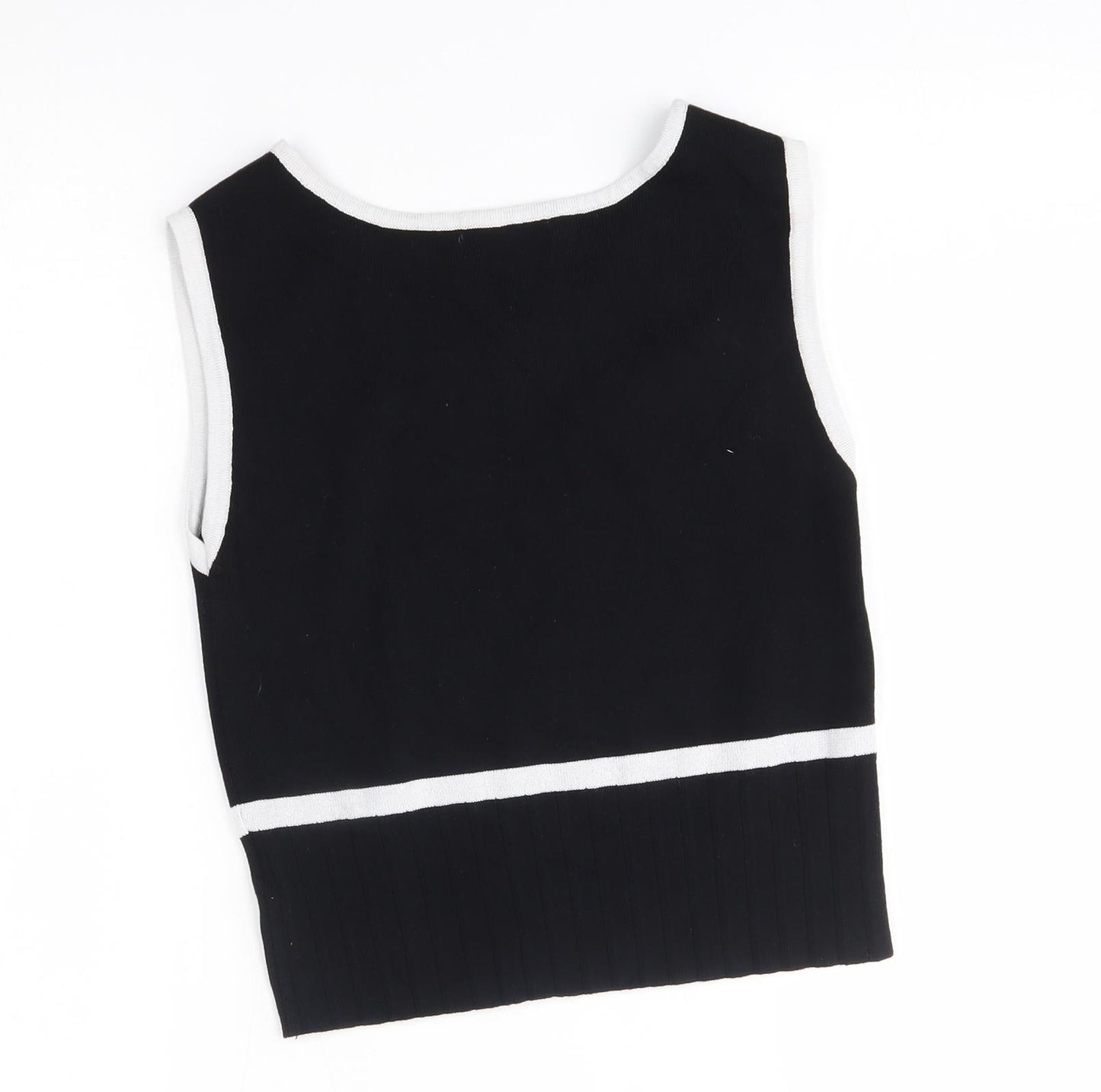 Laetitia Mem Womens Black   Vest Jumper One Size