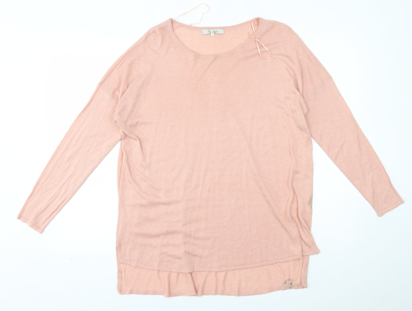 Peacocks Womens Pink   Pullover Jumper Size 16