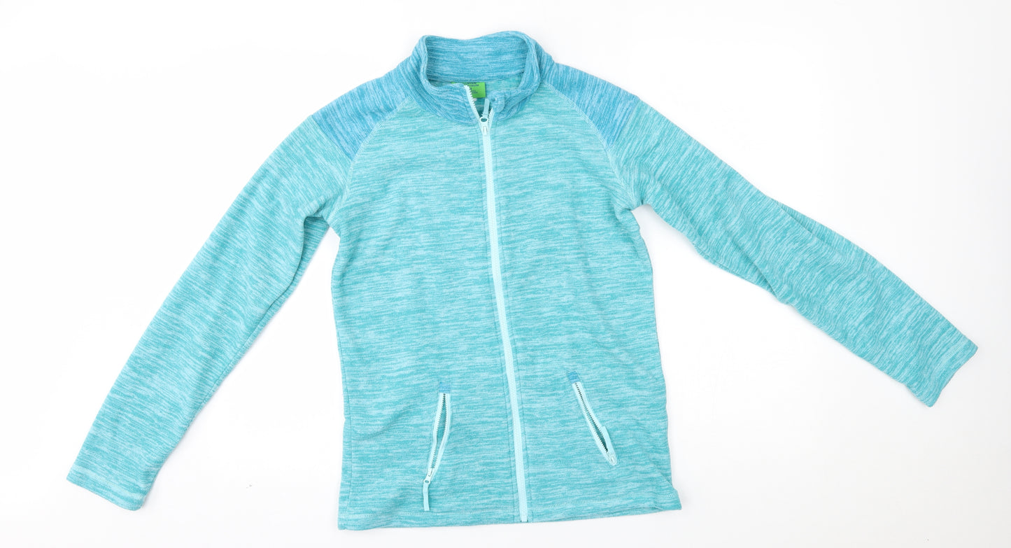 Mountain Warehouse Boys Blue   Full Zip Sweatshirt Size 13 Years