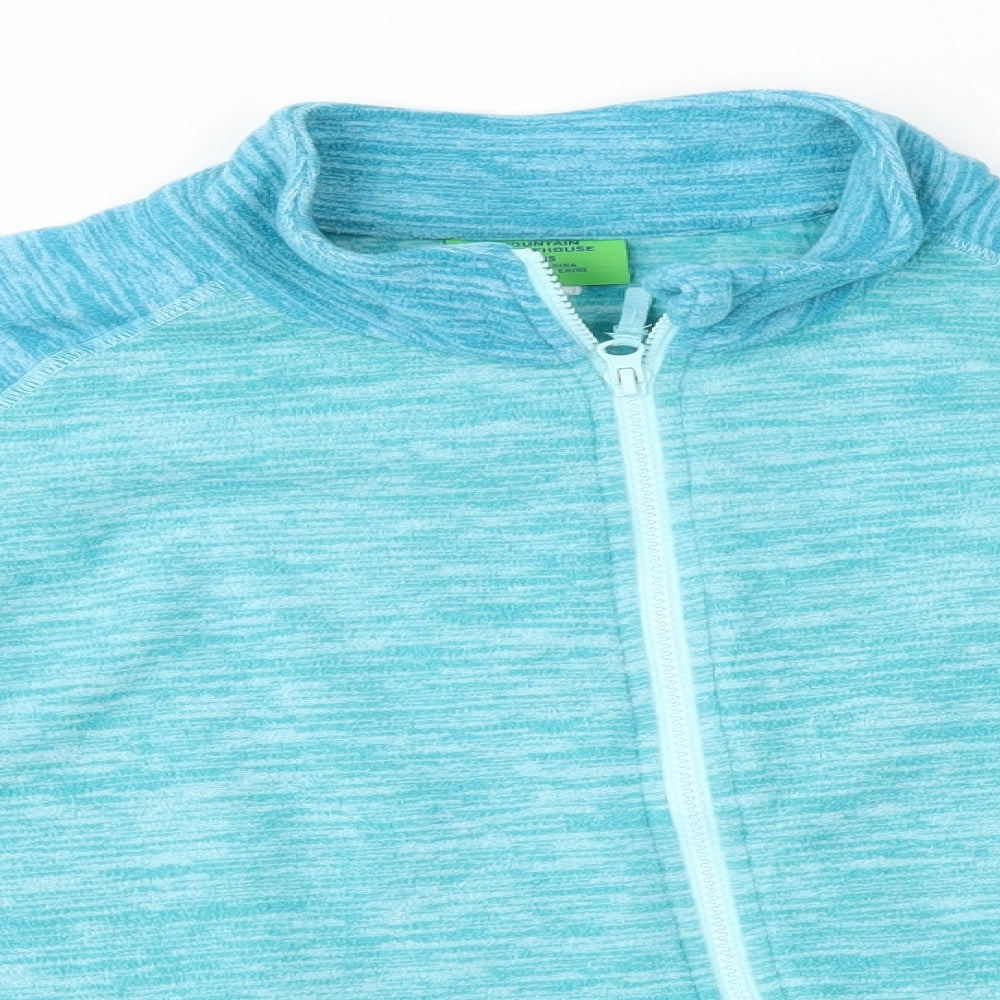 Mountain Warehouse Boys Blue   Full Zip Sweatshirt Size 13 Years