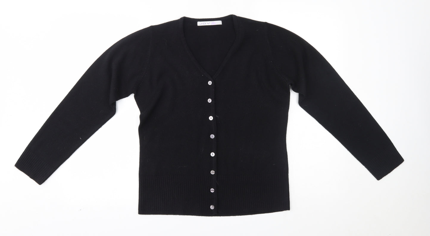 JDV Womens Black   Cardigan Jumper Size 12