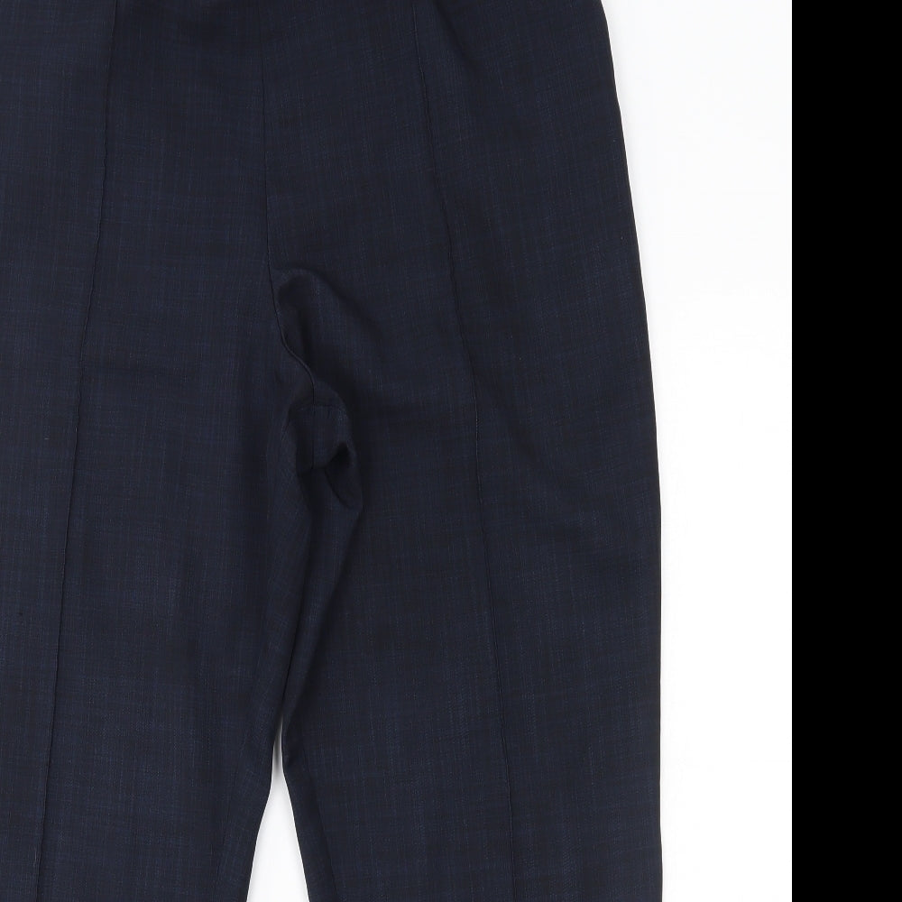 M&S Womens Blue   Trousers  Size 18 L28 in