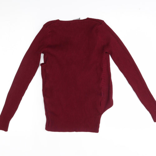 capsule Womens Red   Pullover Jumper One Size