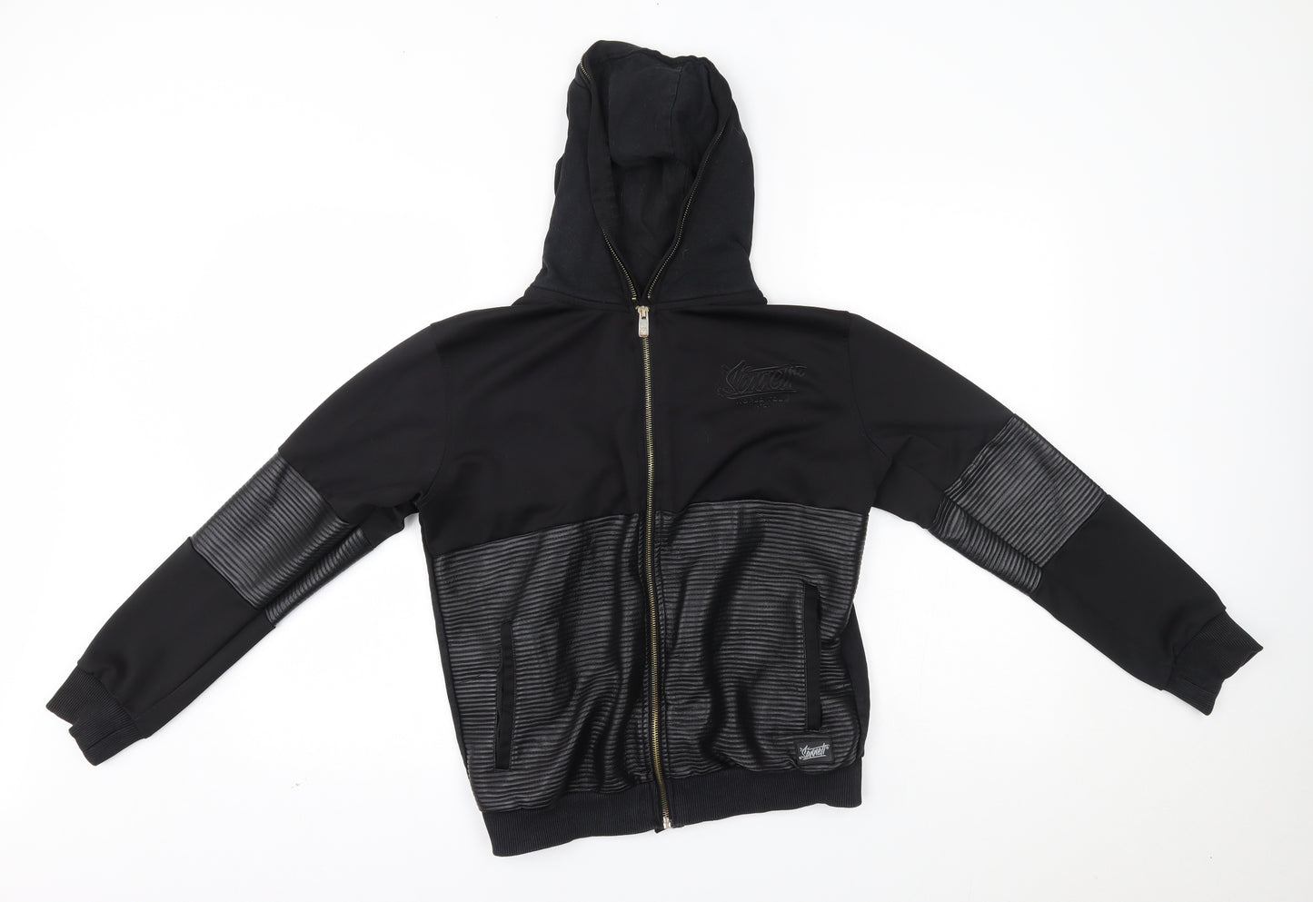 Sonneti Boys Black   Full Zip Hoodie Size 14-15 Years