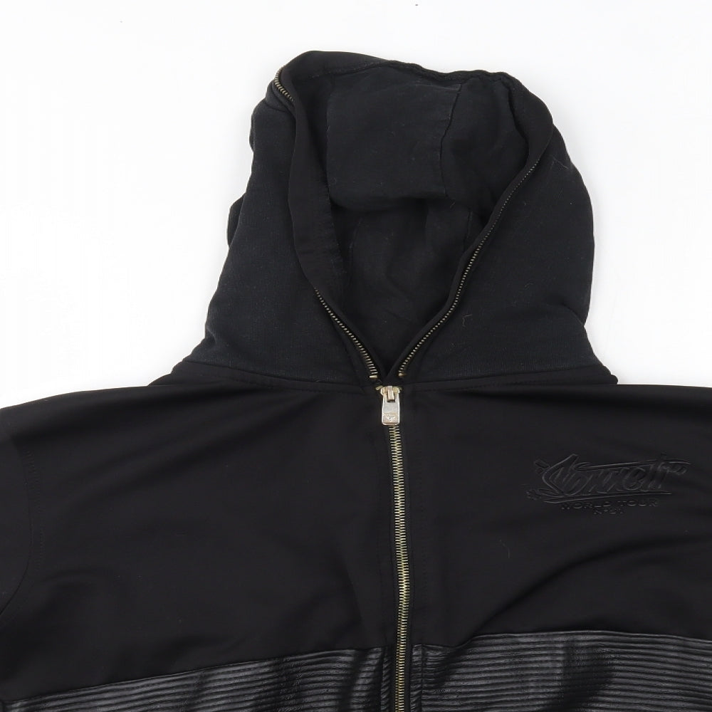 Sonneti Boys Black   Full Zip Hoodie Size 14-15 Years
