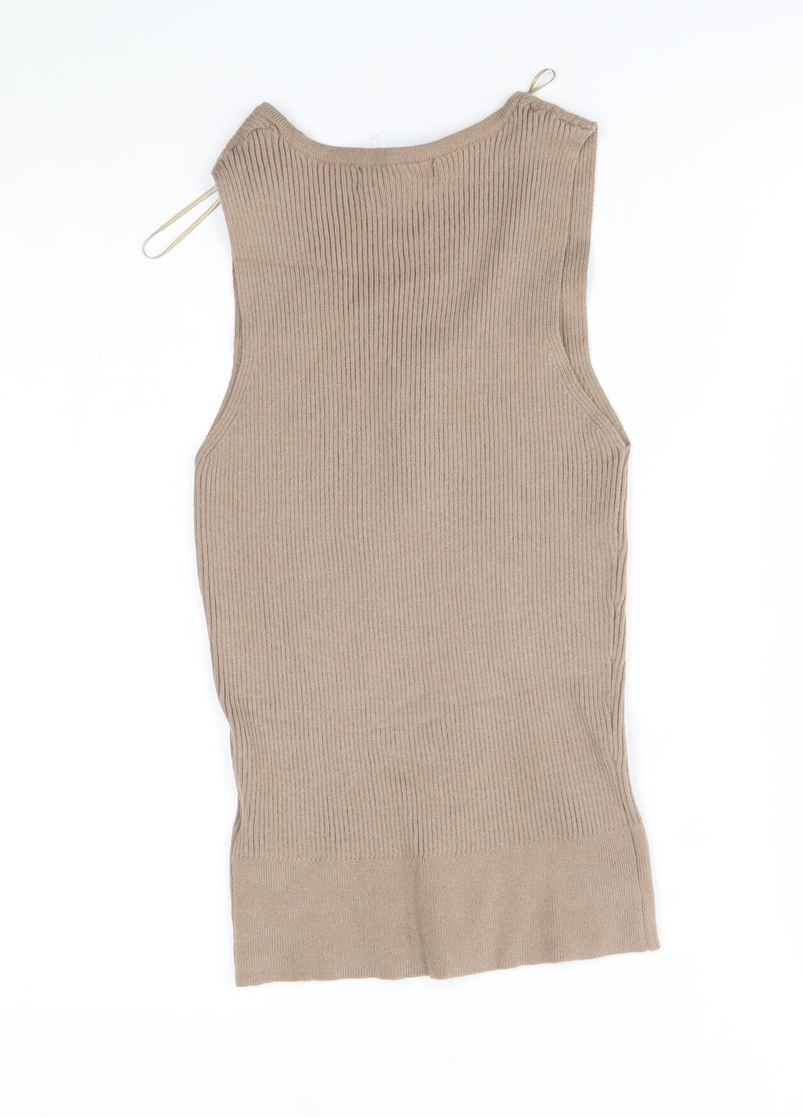 Primark Womens Beige   Tunic Jumper Size M