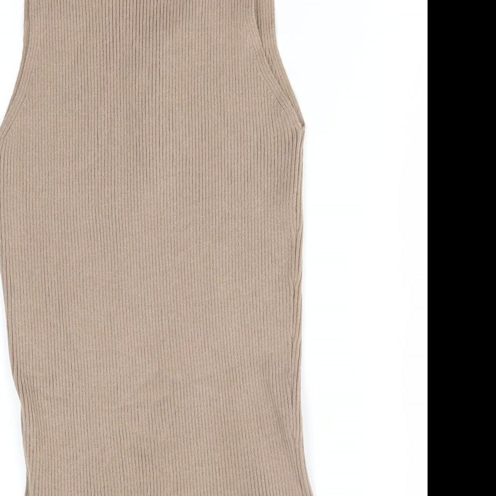 Primark Womens Beige   Tunic Jumper Size M