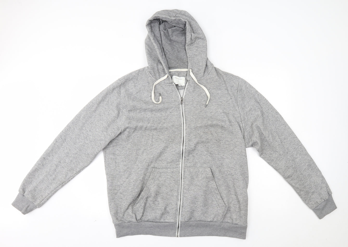 Primark Mens Grey   Full Zip Hoodie Size XL