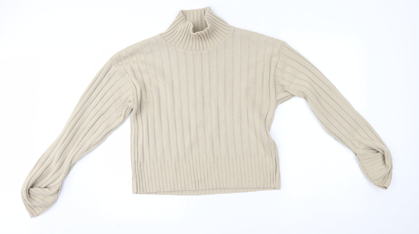 Preworn Womens Beige   Pullover Jumper Size S
