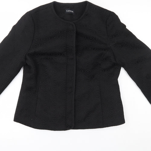 George Womens Black   Jacket  Size 12