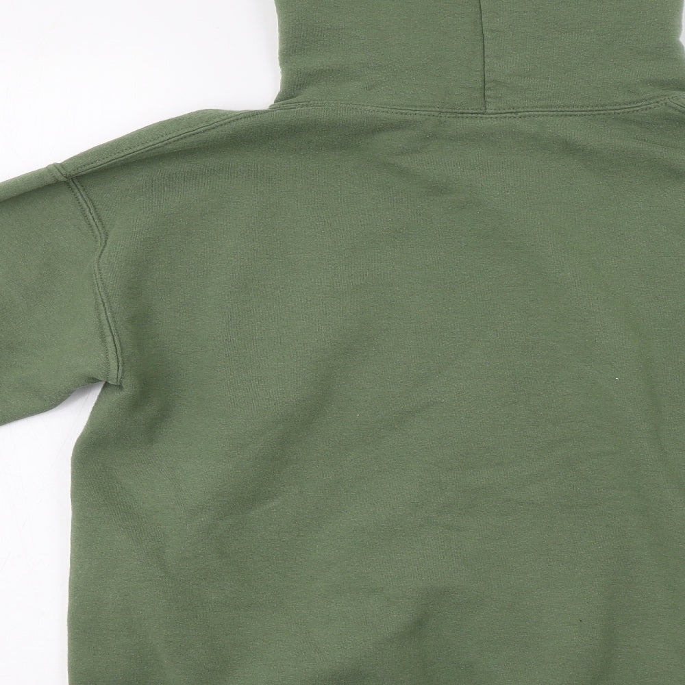 I Bravo 22 Womens Green   Pullover Hoodie Size S