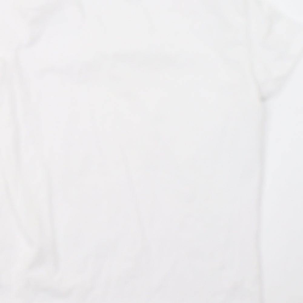F&F Womens White   Basic T-Shirt Size 14
