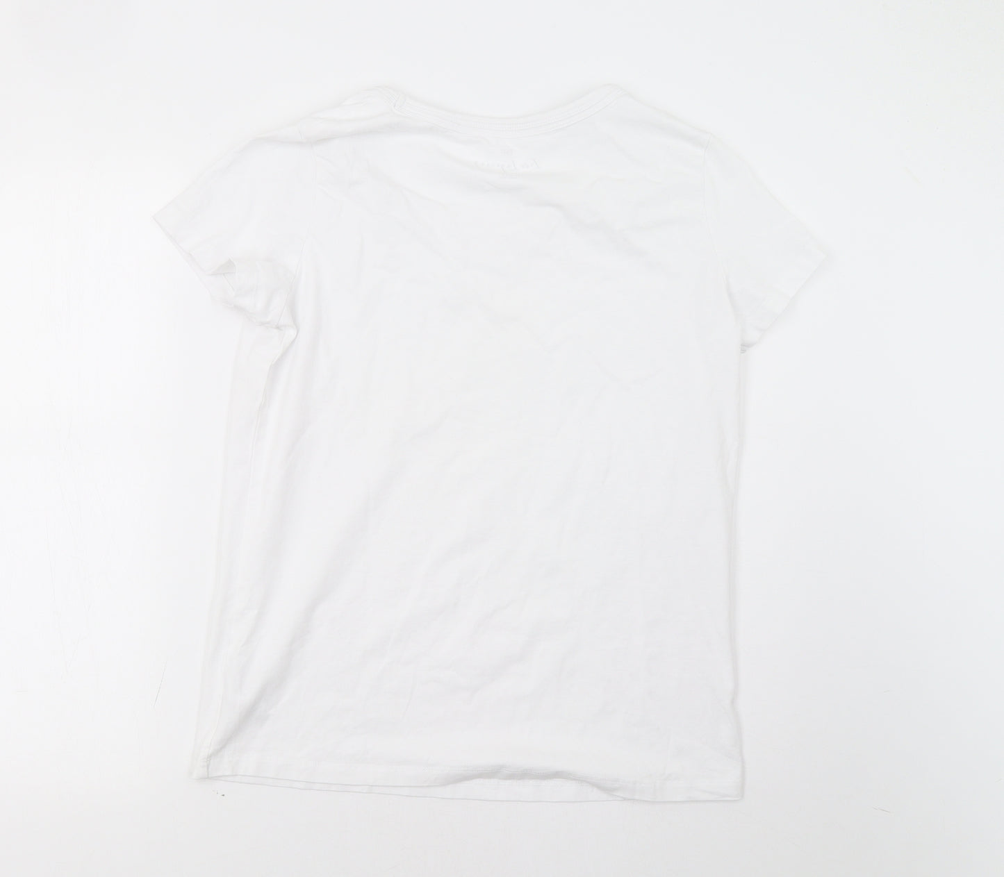 F&F Womens White   Basic T-Shirt Size 16