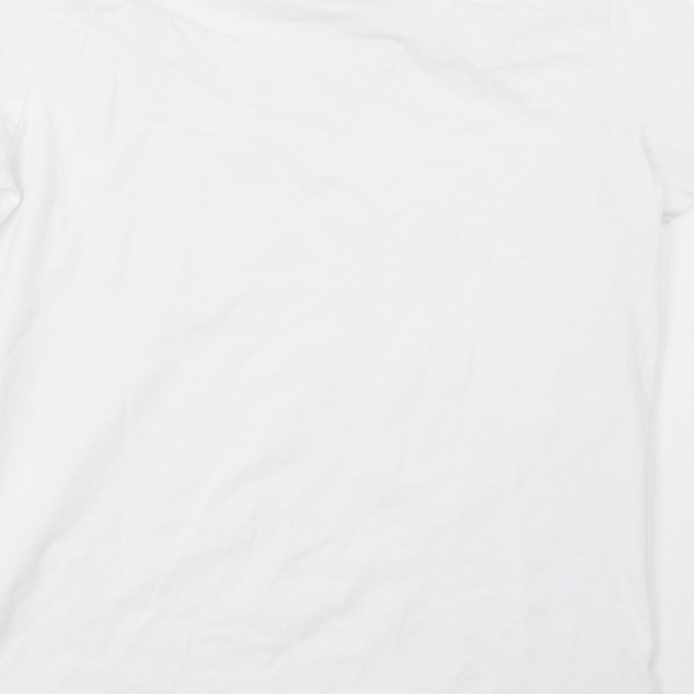 F&F Womens White   Basic T-Shirt Size 16