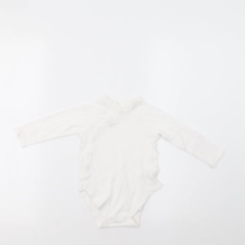 Baby Boutique Baby White   Leotard One-Piece Size 9-12 Months