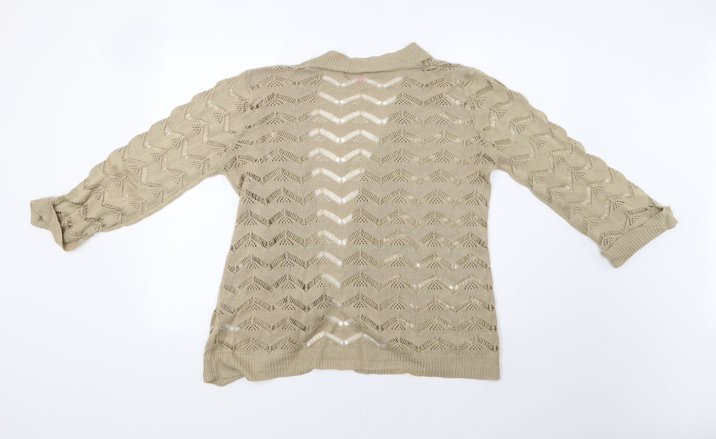 Julipa Womens Beige   Cardigan Jumper Size 12