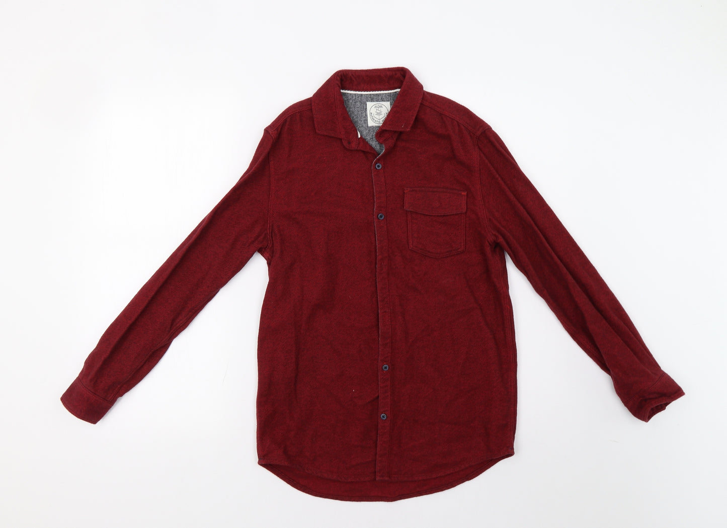NEXT Boys Red   Basic Button-Up Size 12 Years