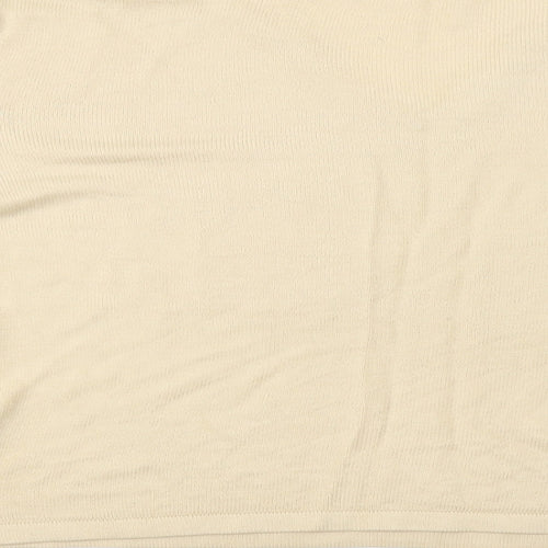 Debbie Morgan Womens Yellow   Pullover Jumper Size M