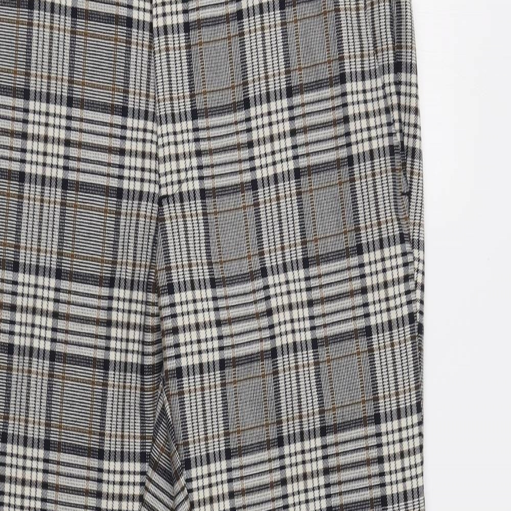 River Island Mens Grey Check  Trousers  Size 34 L30 in