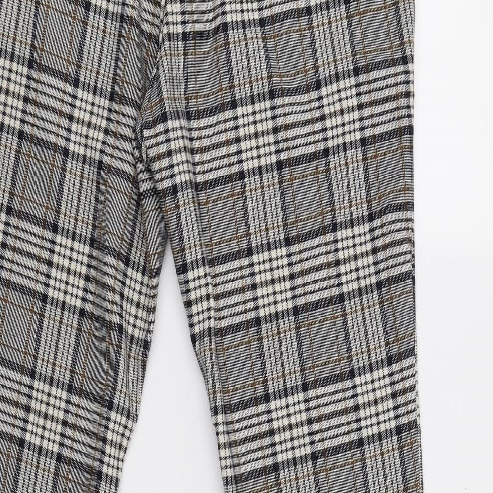 River Island Mens Grey Check  Trousers  Size 34 L30 in